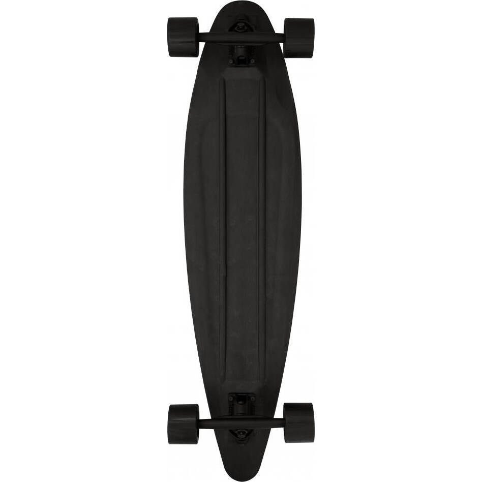D-Street Polyprop Pintail Complete Cruiser - Triple Black 36''