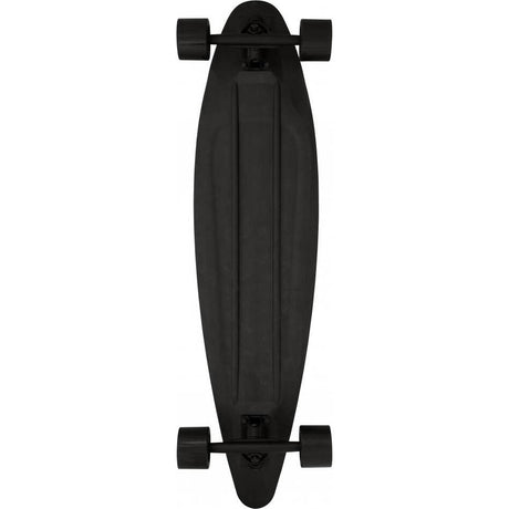 D-Street Polyprop Pintail Complete Cruiser - Triple Black 36''