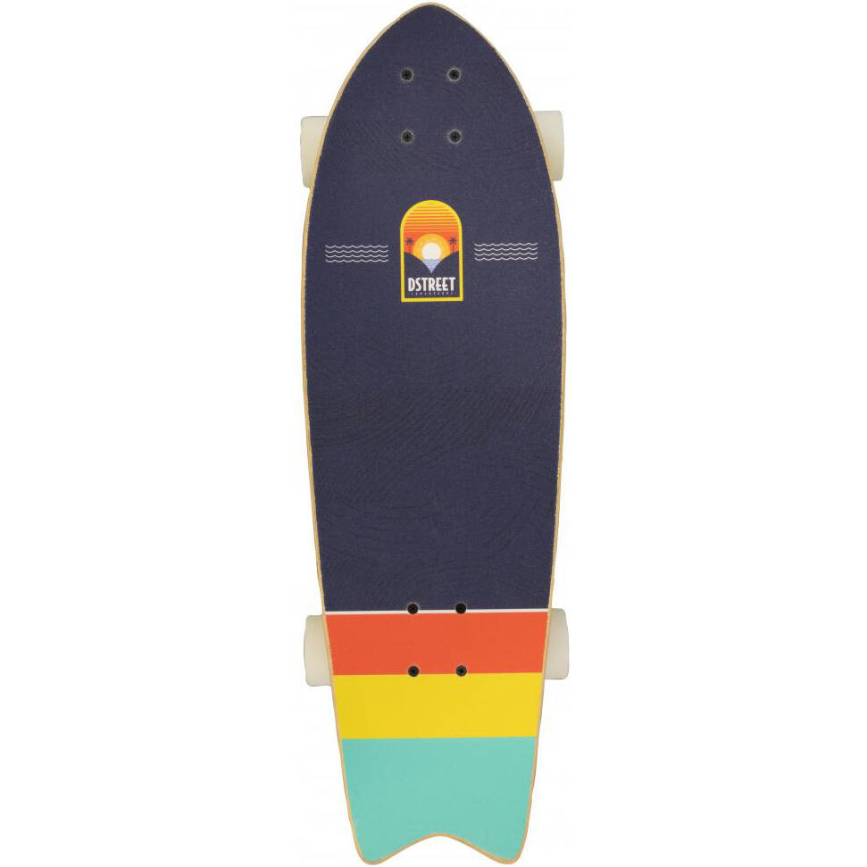 D-Street Coda Surfskate Complete Cruiser - Multi 29"