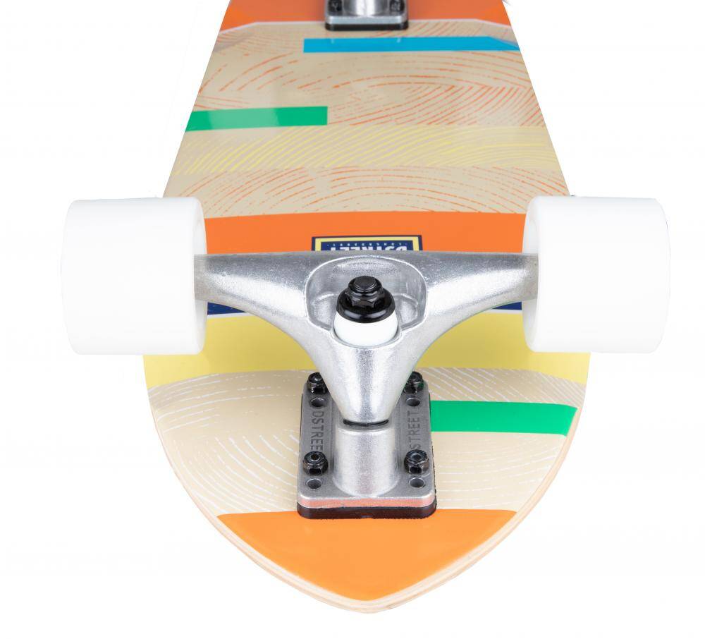 D-Street Coda Surfskate Complete Cruiser - Multi 29"