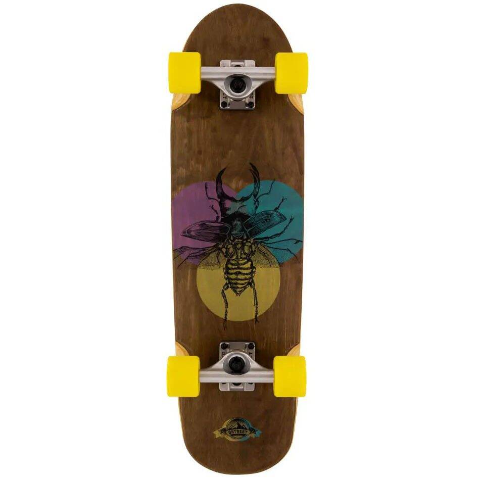 D-Street Beetle Complete Cruiser - Brown 29.5''