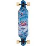 D-Street Reef Drop Through Complete Longboard - Multi 37''