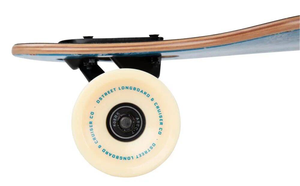 D-Street Reef Drop Through Complete Longboard - Multi 37''