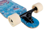 D-Street Reef Drop Through Complete Longboard - Multi 37''