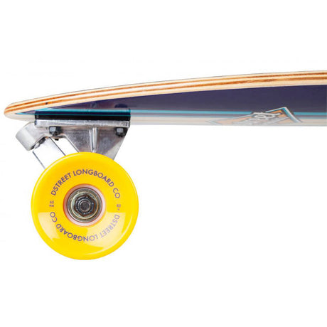 D-Street Ocean Pintail Complete Longboard - Blue 35''