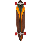 D-Street Malibu Pintail Complete Longboard - Multi 40''