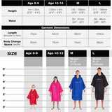 Dryrobe Organic Cotton Towel Changing Robe - Navy