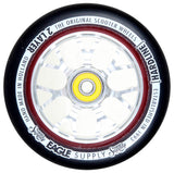 Eagle Sport Hardline 2-Layer X6 Panthers Scooter Wheel - Black/Silver 115mm