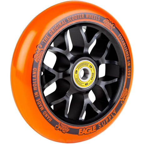 Eagle Sport Standard X6 Core Scooter Wheel - Black/Orange 110mm 