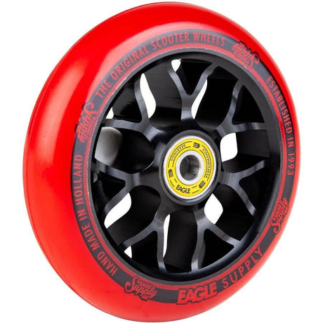 Eagle Sport Standard X6 Core Scooter Wheel - Black/Red 110mm