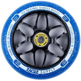 Eagle Sport Standard X6 Core Candy Scooter Wheel - Black/Blue 120mm
