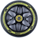 Eagle Sport Standard X6 Core Candy Scooter Wheel - Black/Gold 120mm