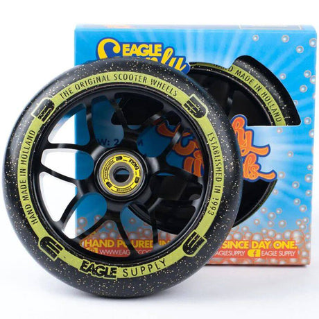 Eagle Sport Standard X6 Core Candy Scooter Wheel - Black/Black 120mm