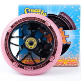 Eagle Sport Standard X6 Core Candy Scooter Wheel - Black/Pink 120mm