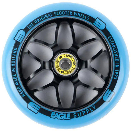 Eagle Sport Standard X6 Core Scooter Wheel - Black/Blue 120mm