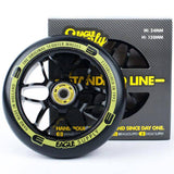 Eagle Sport Standard X6 Core Scooter Wheel - Black/Black 120mm
