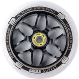 Eagle Sport Standard X6 Core Scooter Wheel - Black/White 120mm