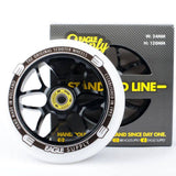 Eagle Sport Standard X6 Core Scooter Wheel - Black/White 120mm