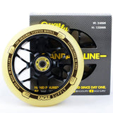Eagle Sport Standard X6 Core Scooter Wheel - Black/Yellow 120mm