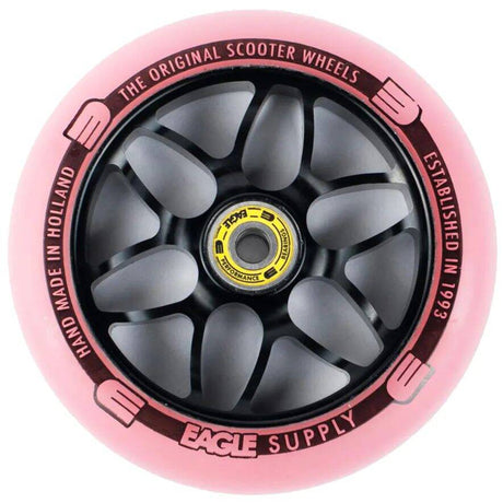 Eagle Sport Standard X6 Core Scooter Wheel - Black/Pink 120mm