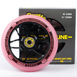 Eagle Sport Standard X6 Core Scooter Wheel - Black/Pink 120mm