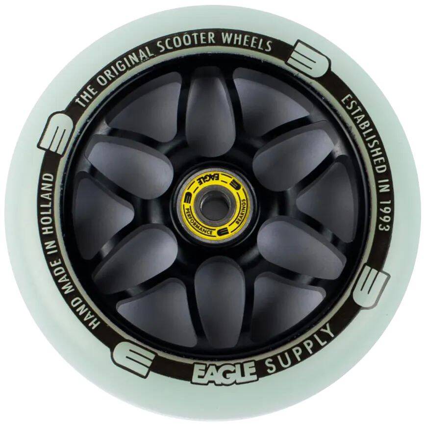 Eagle Sport Standard X6 Core Scooter Wheel - Glow in the Dark Green 120mm