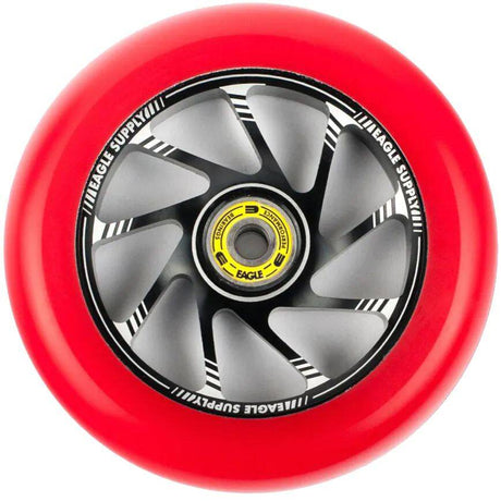 Eagle Sport Team Core Scooter Wheel - Black/Red 120mm