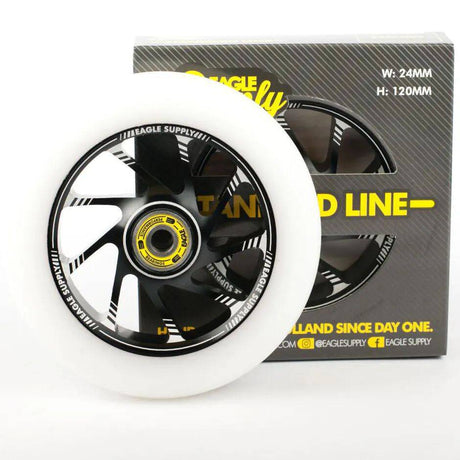 Eagle Sport Team Core Scooter Wheel - Black/White 120mm