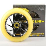 Eagle Sport Team Core Scooter Wheel - Black/Yellow 120mm
