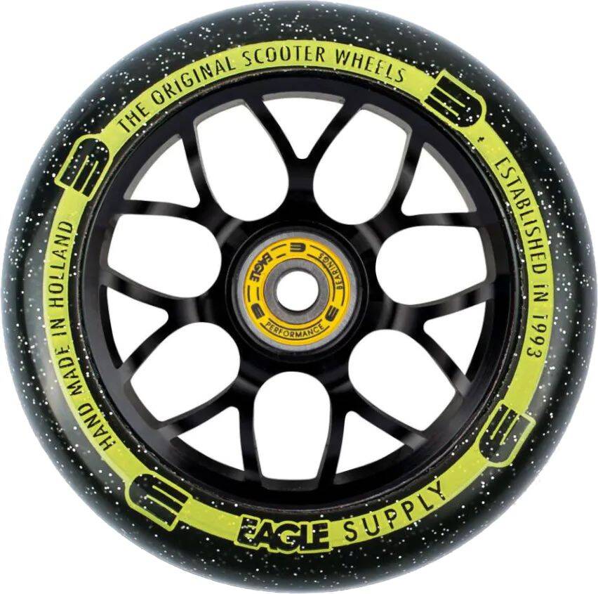 Eagle Sport Standard X6 Core Candy Scooter Wheel - Black/Black 110mm