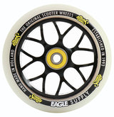 Eagle Sport Standard X6 Core Scooter Wheel - White/Black 110mm