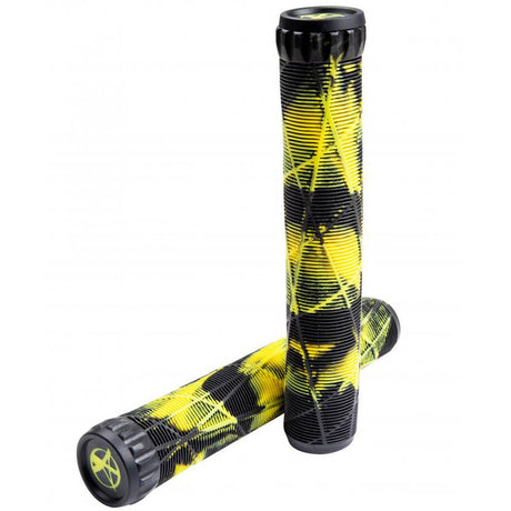 Eagle Sport x Addict OG Scooter Grips - Black/Yellow