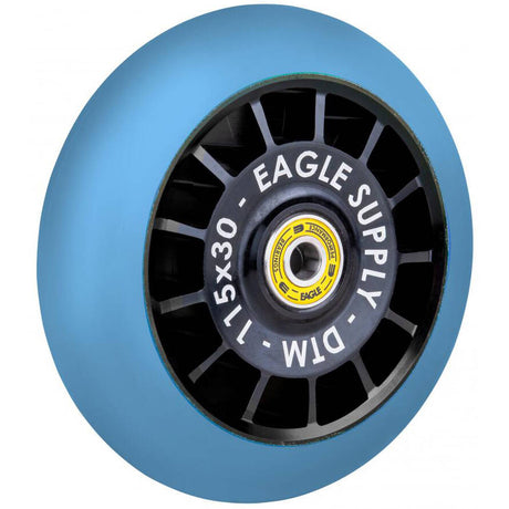 Eagle Sport Radix DTM Hollowtech Scooter Wheel - Blue/Black (Medium) 115mm