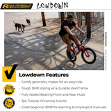 Eastern Lowdown 20" Complete BMX - Blue