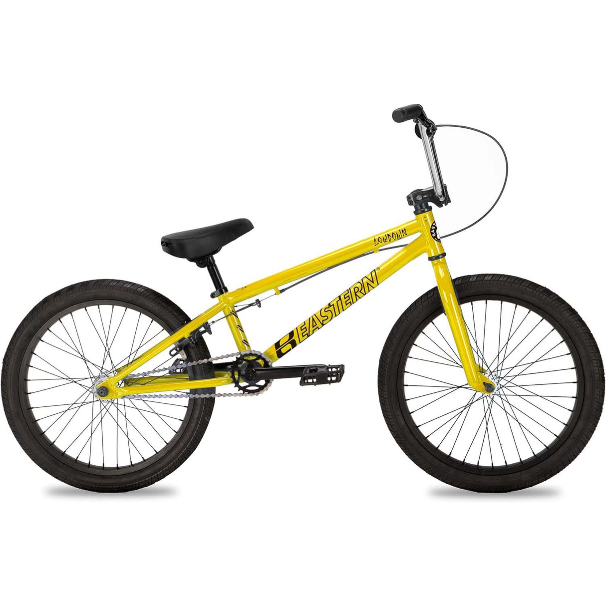 Eastern Lowdown 20" Complete BMX - Yellow/Chrome