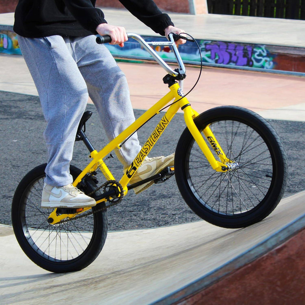 Eastern Paydirt 20" Complete BMX - Yellow/Chrome