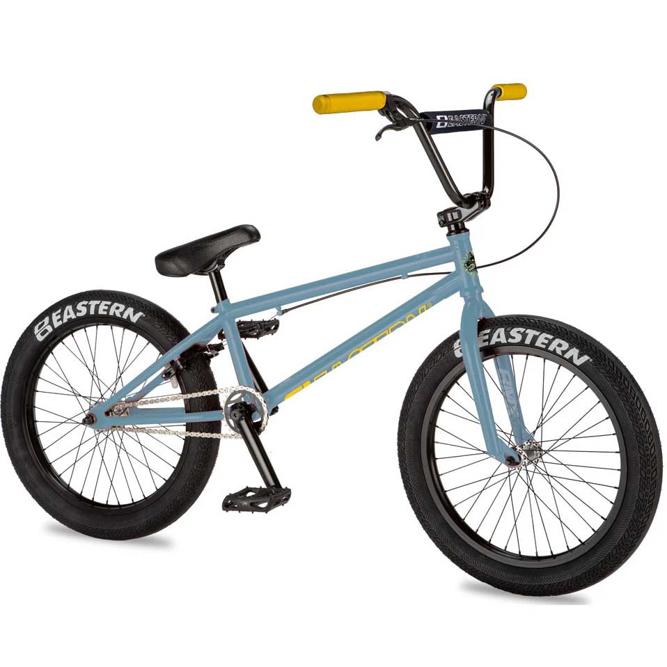 Eastern Wolfdog 20" Complete BMX - Slate Blue/Yellow