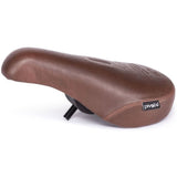 Éclat Bios Pivotal Fat BMX Seat - Brown Leather