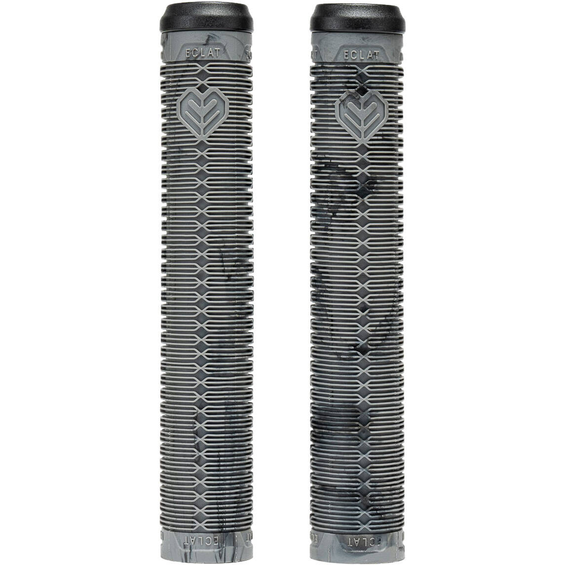 Eclat Shogun BMX Grips - Grey/Black Swirl