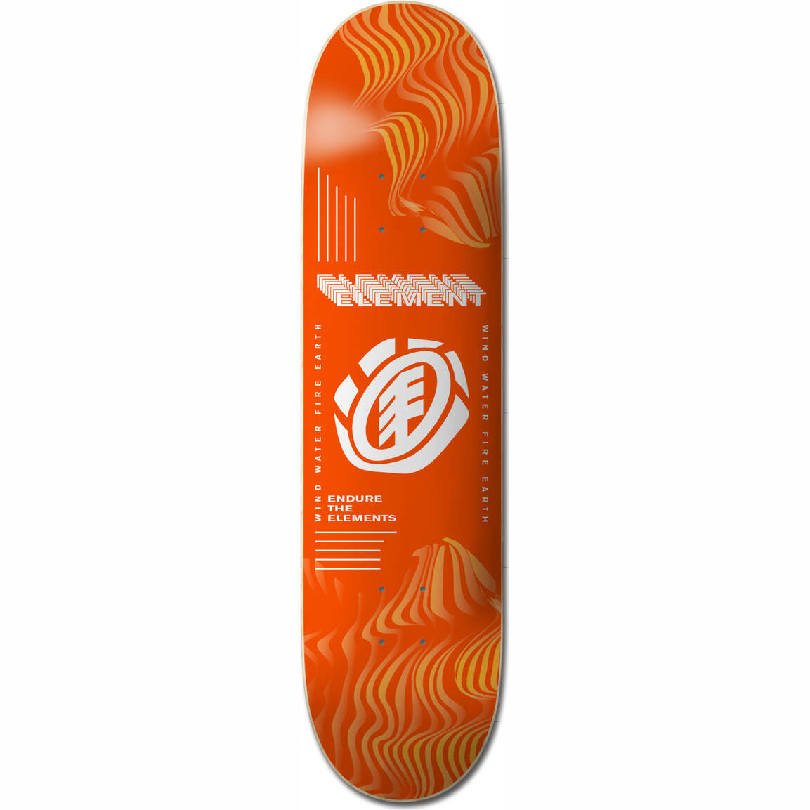 Element Disconnect Custom Skateboard - Fire 8.38"