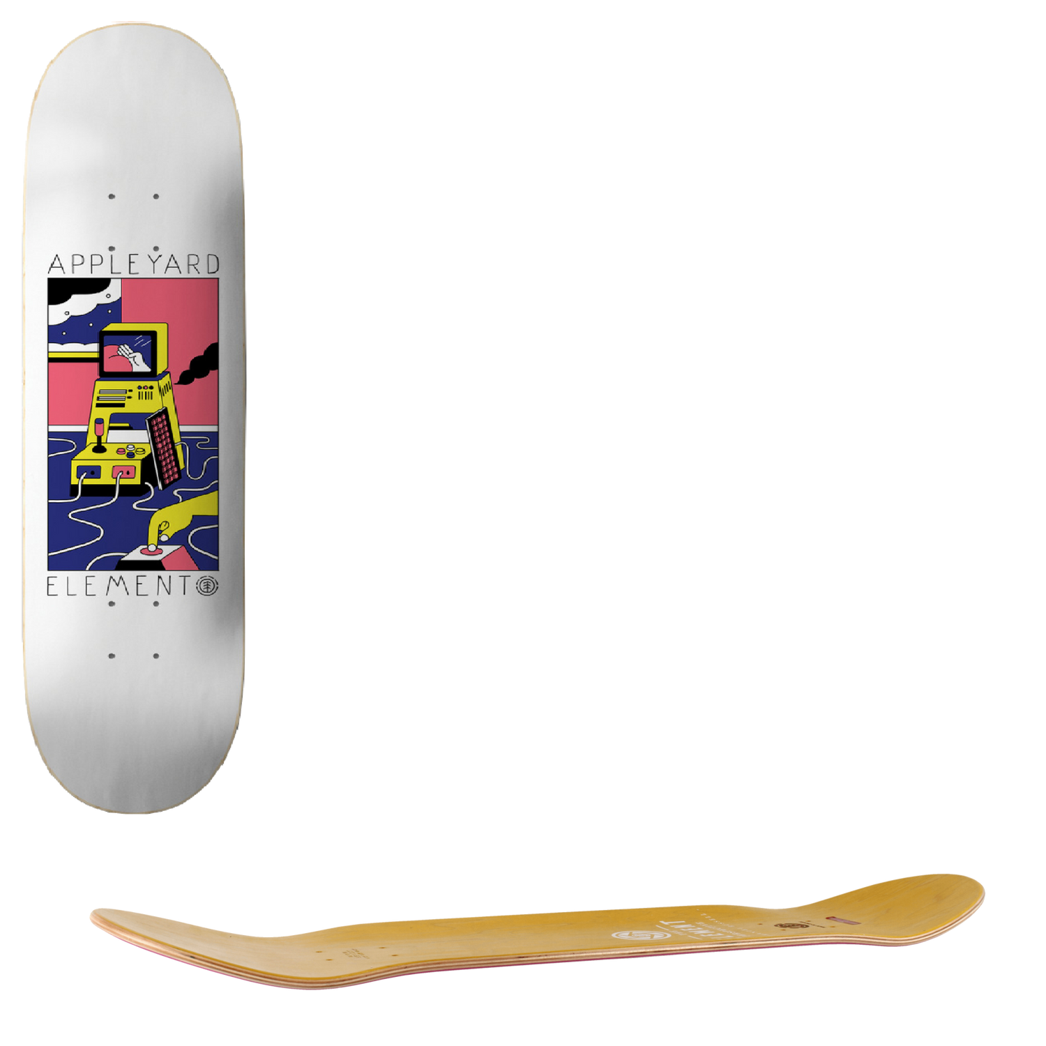 Element Landrein Skateboard Deck - Appleyard 8.25"