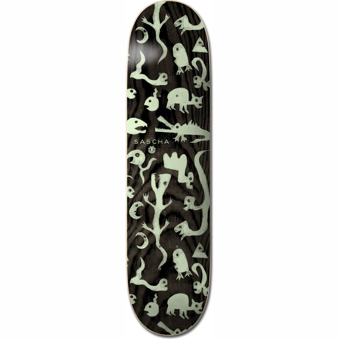 Element Sascha Creatures Skateboard Deck - 8.25"