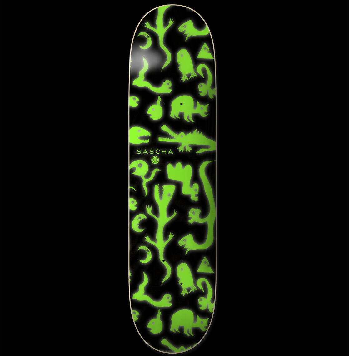 Element Sascha Creatures Skateboard Deck - 8.25"