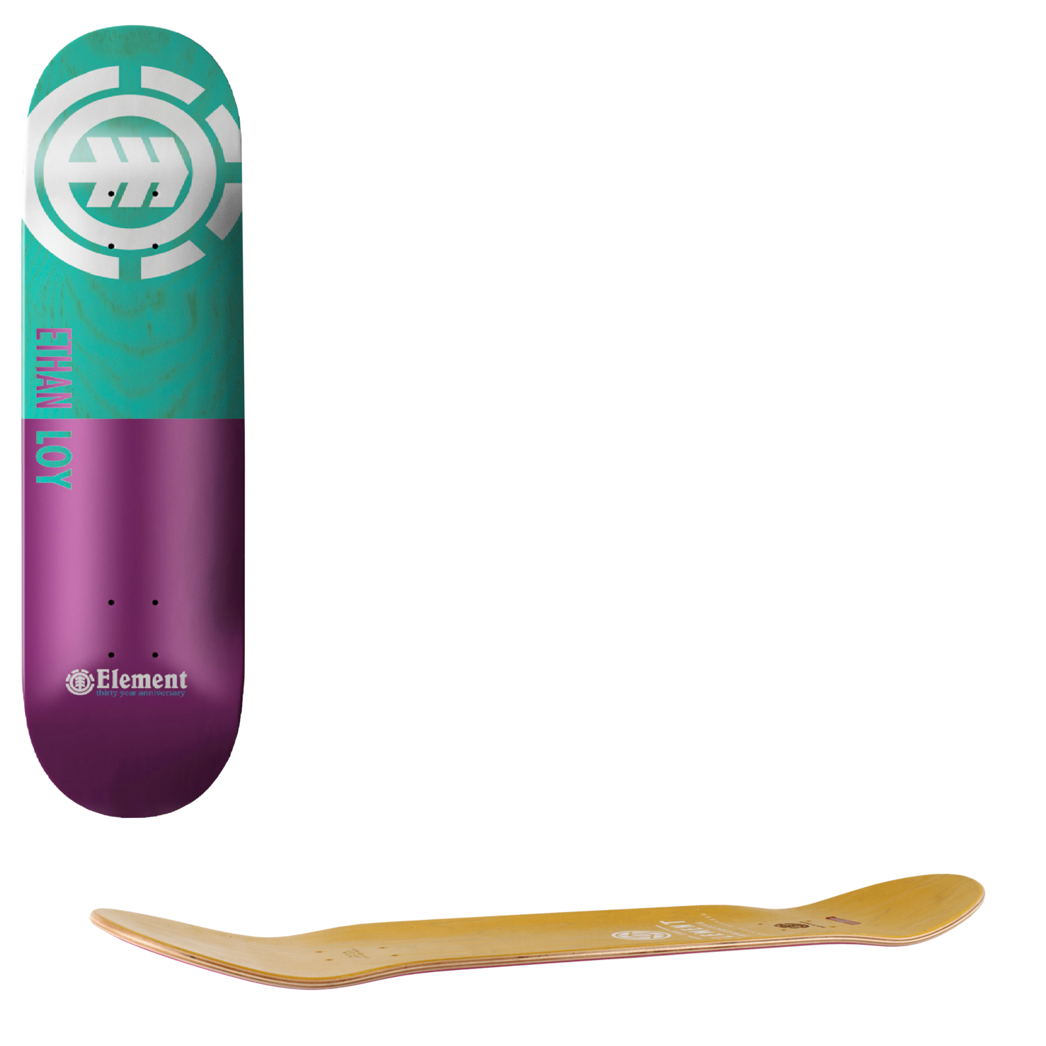 Element Squared 30 Skateboard Deck - Ethan 8.4"