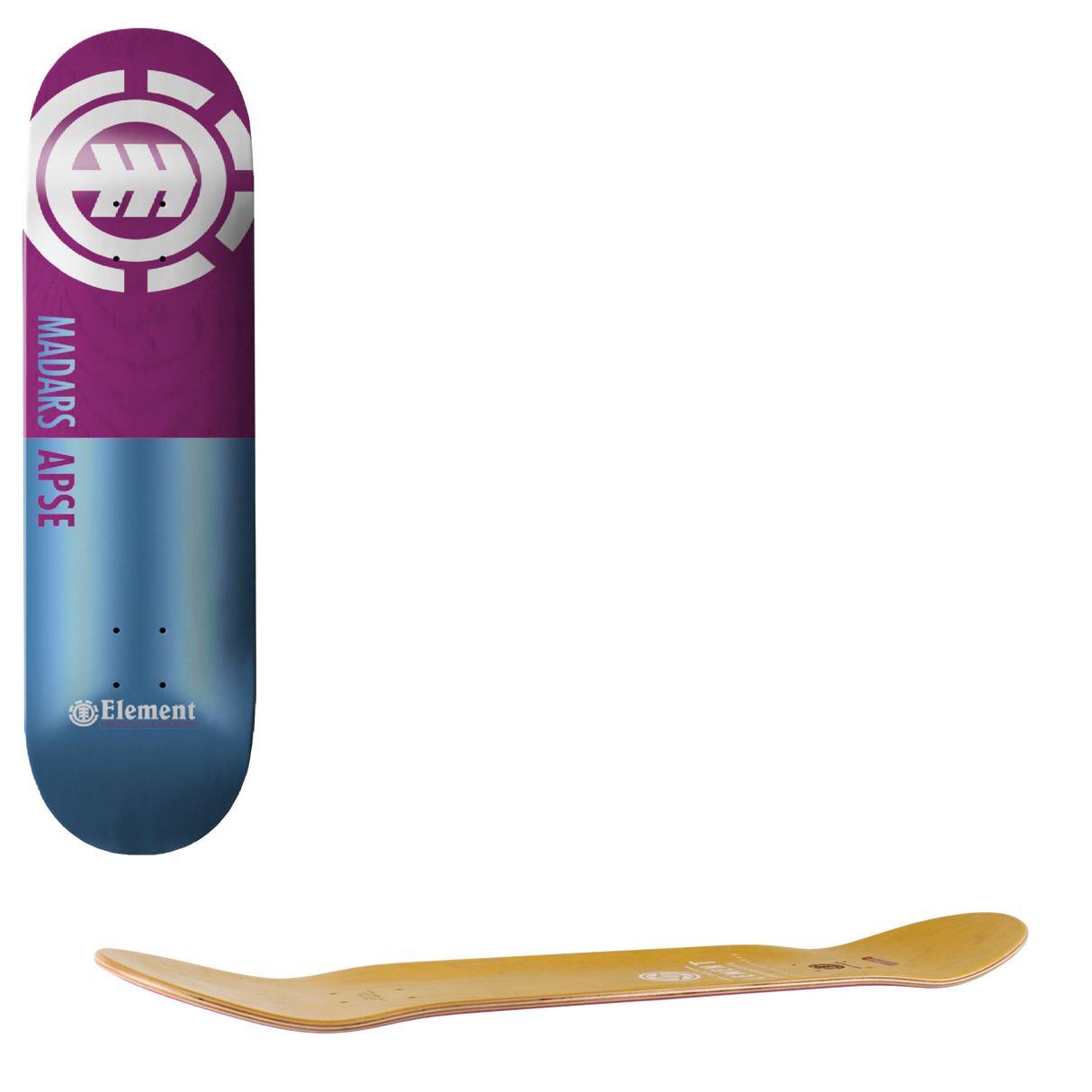 Element Squared 30 Skateboard Deck - Madars 8.38"