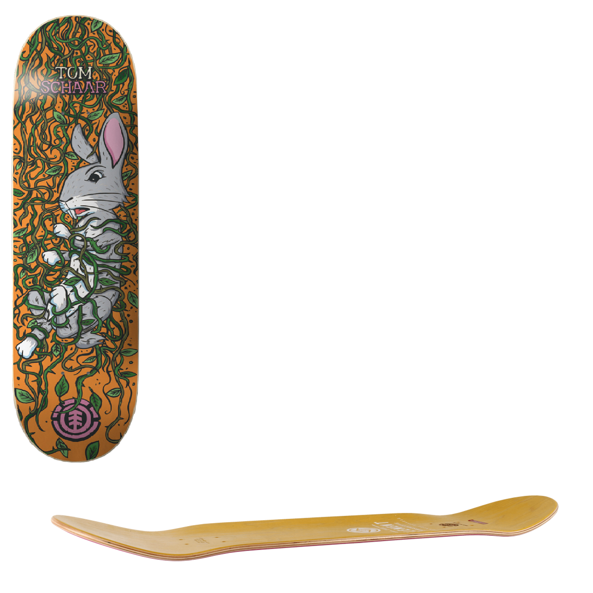 Element Trapped Skateboard Deck - Schaar 8.25"