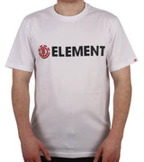 Element Blazin T Shirt - Optic White SML
