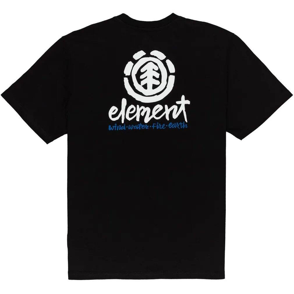 Element Henke T Shirt - Flint Black SML