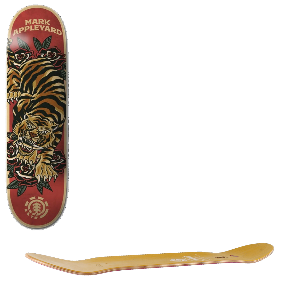 Element Natural Defense Skateboard Deck - Appleyard 8.5''