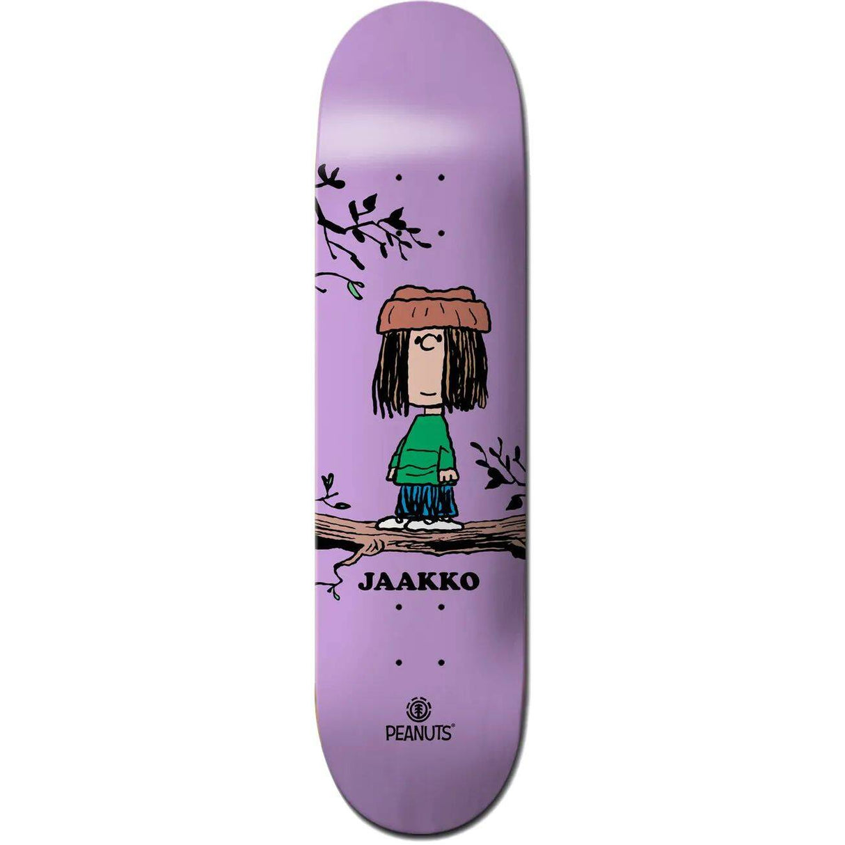 Element Peanuts Eudora x Jaakko Skateboard Deck - 8.25''